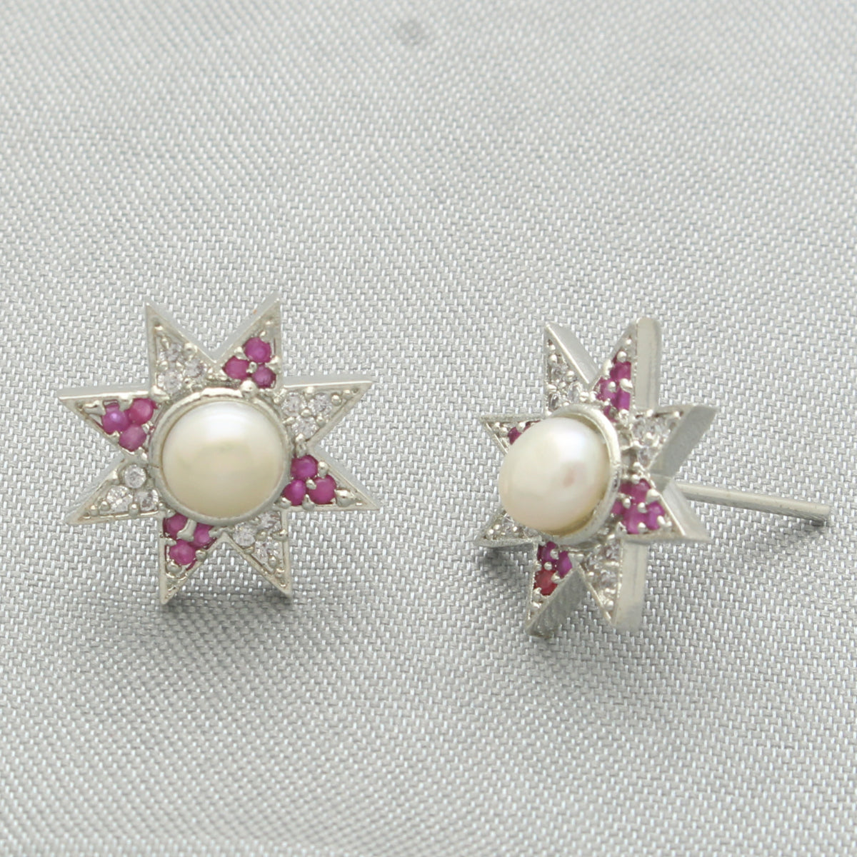 J Pearls Hiya Pearl Earrings - Distacart