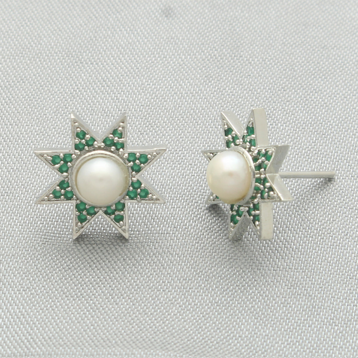J Pearls Yami Pearl Earrings - Distacart