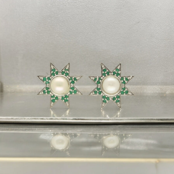 J Pearls Yami Pearl Earrings - Distacart