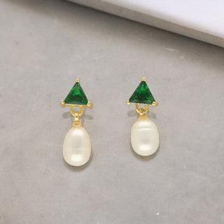 J Pearls Akshara Pearl Earrings - Distacart