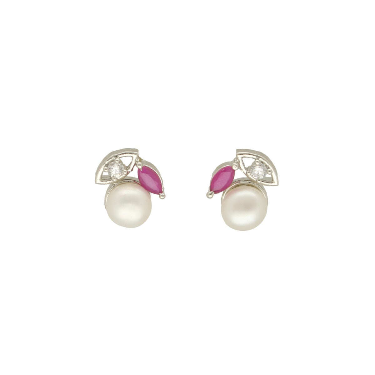 J Pearls Yashvi Pearl Earrings - Distacart