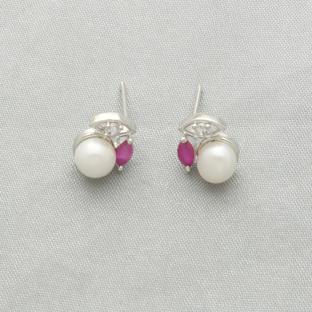 J Pearls Yashvi Pearl Earrings - Distacart