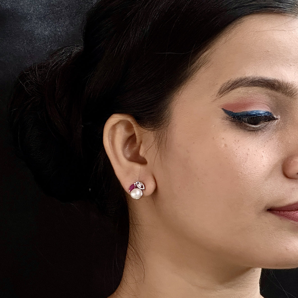 J Pearls Yashvi Pearl Earrings - Distacart