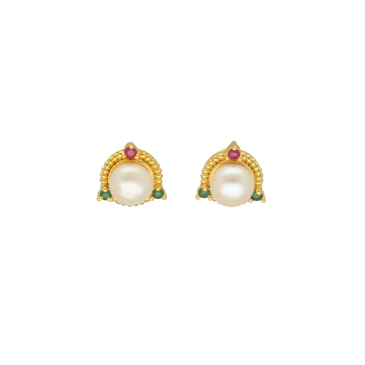 J Pearls Baani Pearl Earrings - Distacart