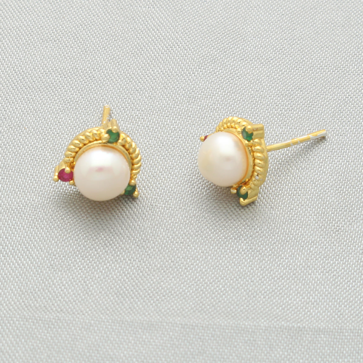 J Pearls Baani Pearl Earrings - Distacart