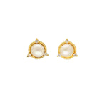 Thumbnail for J Pearls Babita Pearl Earrings - Distacart