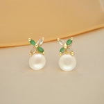 Thumbnail for J Pearls Baheera Pearl Earrings - Distacart
