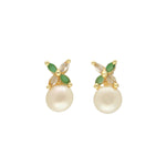 Thumbnail for J Pearls Baheera Pearl Earrings - Distacart