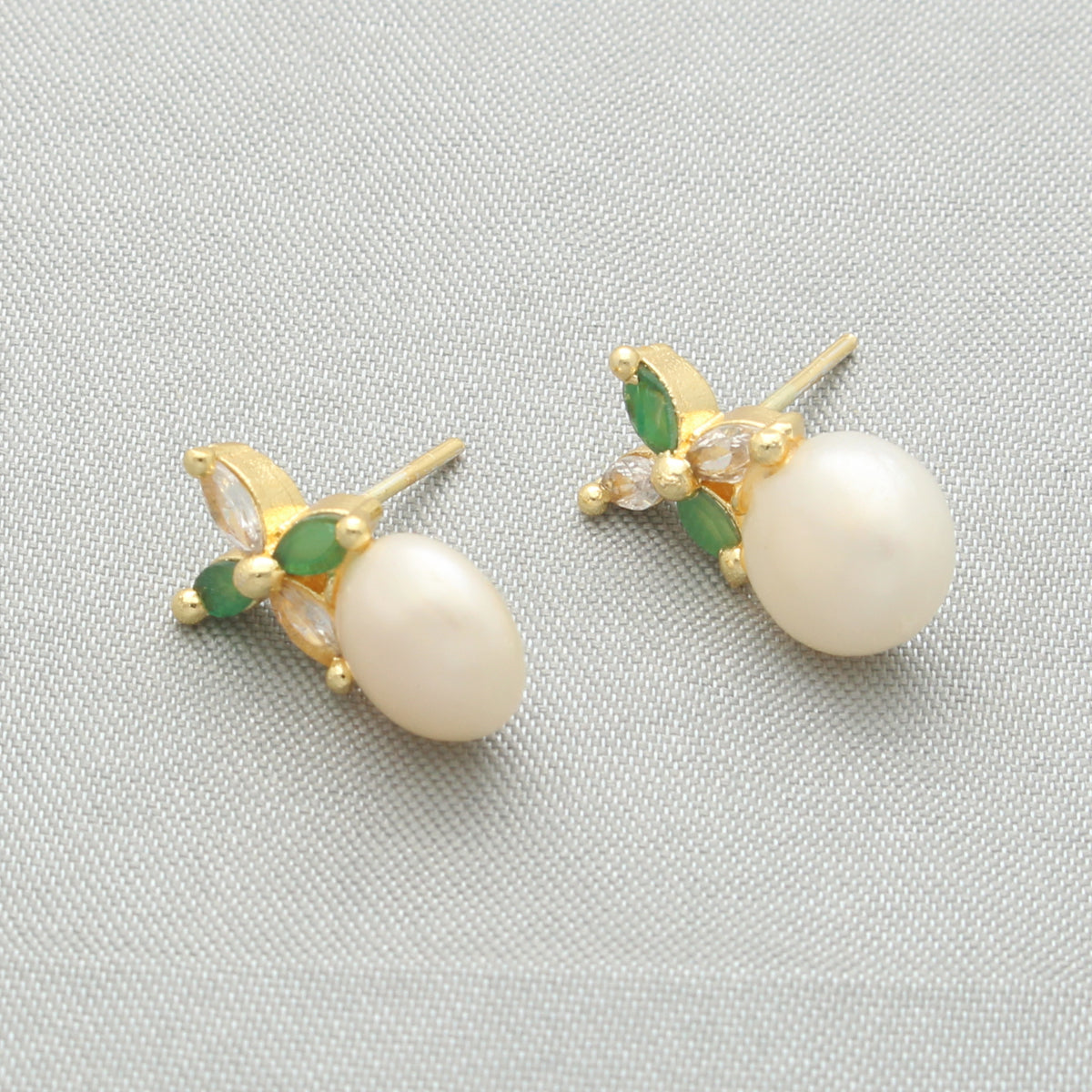 J Pearls Baheera Pearl Earrings - Distacart