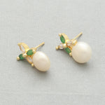 Thumbnail for J Pearls Baheera Pearl Earrings - Distacart