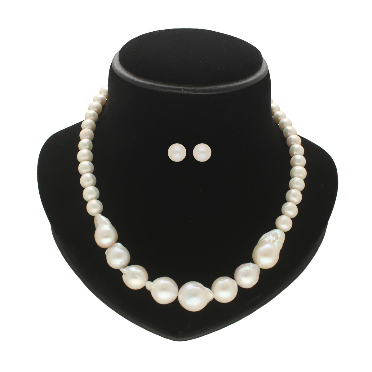 J Pearls Falak 1 Line Baroque Pearl Necklaces - Distacart