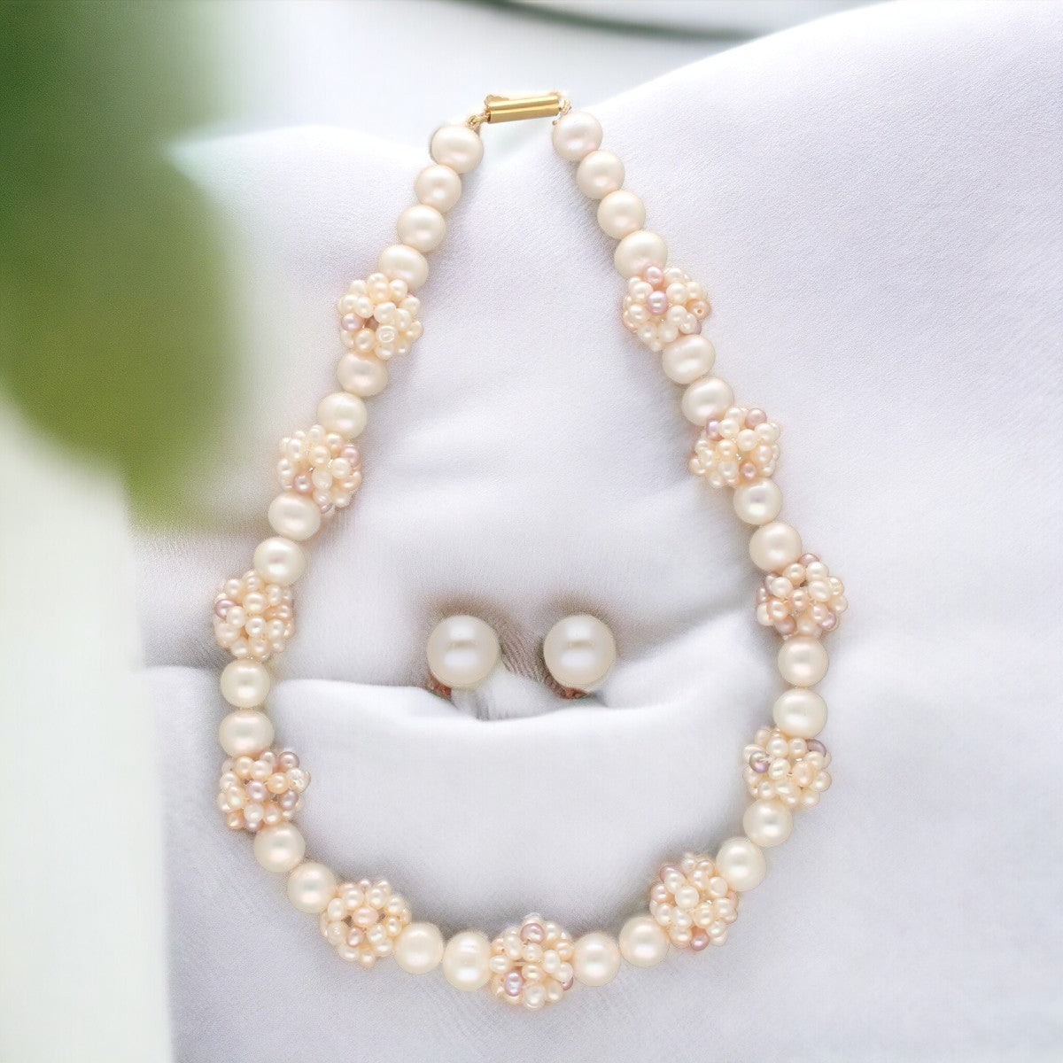 J Pearls Zarna 1 Line Pearl Necklaces - Distacart