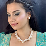 Thumbnail for J Pearls Ihita 1 Line Pearl Necklaces - Distacart
