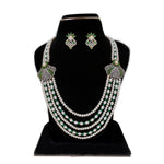 Thumbnail for J Pearls Baldar 5 Lines Pearl Set - Distacart