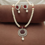 Thumbnail for J Pearls Starlit Splendor Pearl Necklace Set - Distacart