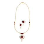 Thumbnail for J Pearls Starlit Splendor Pearl Necklace Set - Distacart
