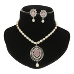 Thumbnail for J Pearls Celestial Charm Pearl Necklace Set - Distacart