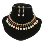 Thumbnail for J Pearls Ekaaksh Pearl Necklace Set - Distacart