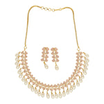 Thumbnail for J Pearls Seraphic Sparkle Pearl Necklace Set - Distacart