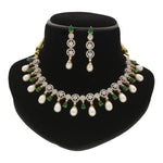 Thumbnail for J Pearls Gitan Pearl Necklace Set - Distacart
