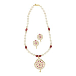 Thumbnail for J Pearls Rinay Pearl Necklace Set - Distacart