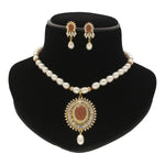 Thumbnail for J Pearls Opal Pearl Necklace Set - Distacart