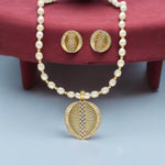 Thumbnail for J Pearls Gilded Pearl Necklace Set - Distacart