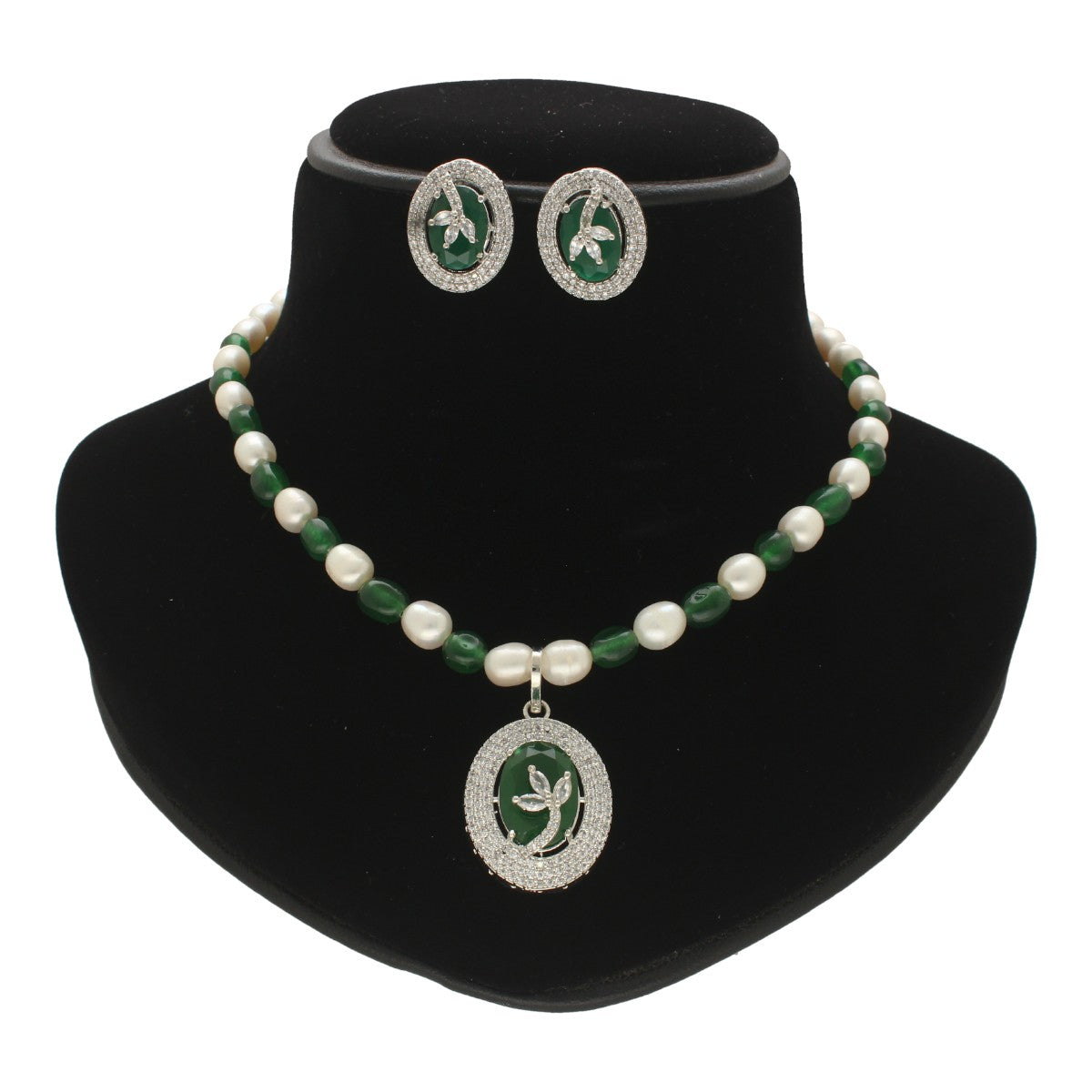 J Pearls Aurora Bliss Pearl Necklace Set - Distacart