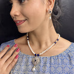 Thumbnail for J Pearls Kaya Pearl Necklace Set - Distacart