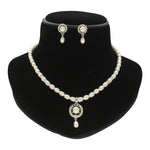 Thumbnail for J Pearls Brinda Pearl Necklace Set - Distacart
