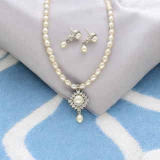J Pearls Regalia of Radiance Pearl Necklace Set - Distacart