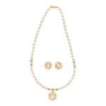 Thumbnail for J Pearls Vihara Pearl Necklace Set - Distacart