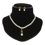 Thumbnail for J Pearls Sani Pearl Necklace Set - Distacart