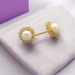 Thumbnail for J Pearls Albira Pearl Earrings - Distacart