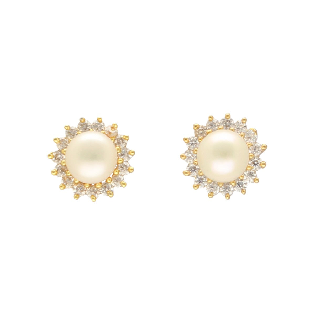 J Pearls Albira Pearl Earrings - Distacart