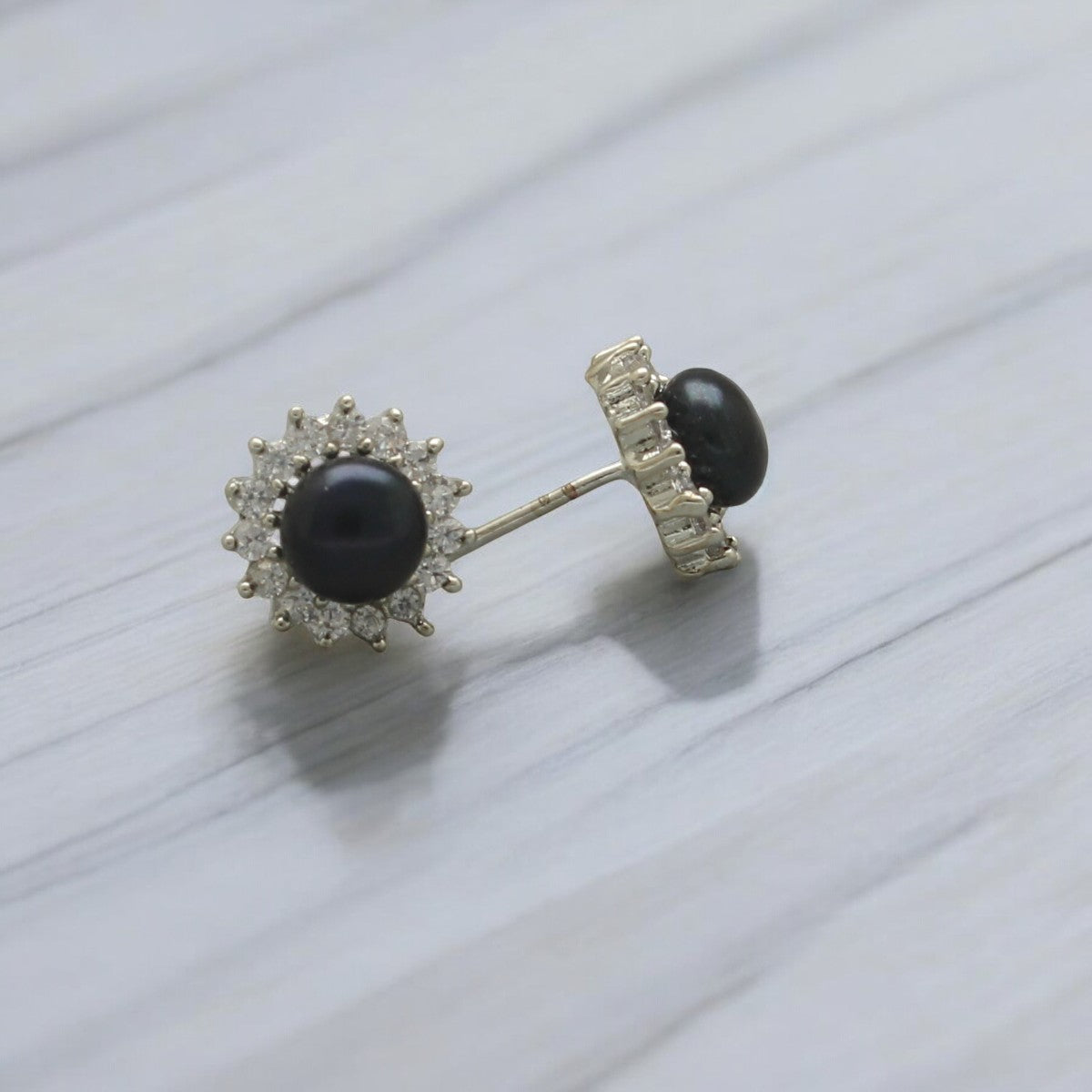 J Pearls Citran Pearl Earrings - Distacart