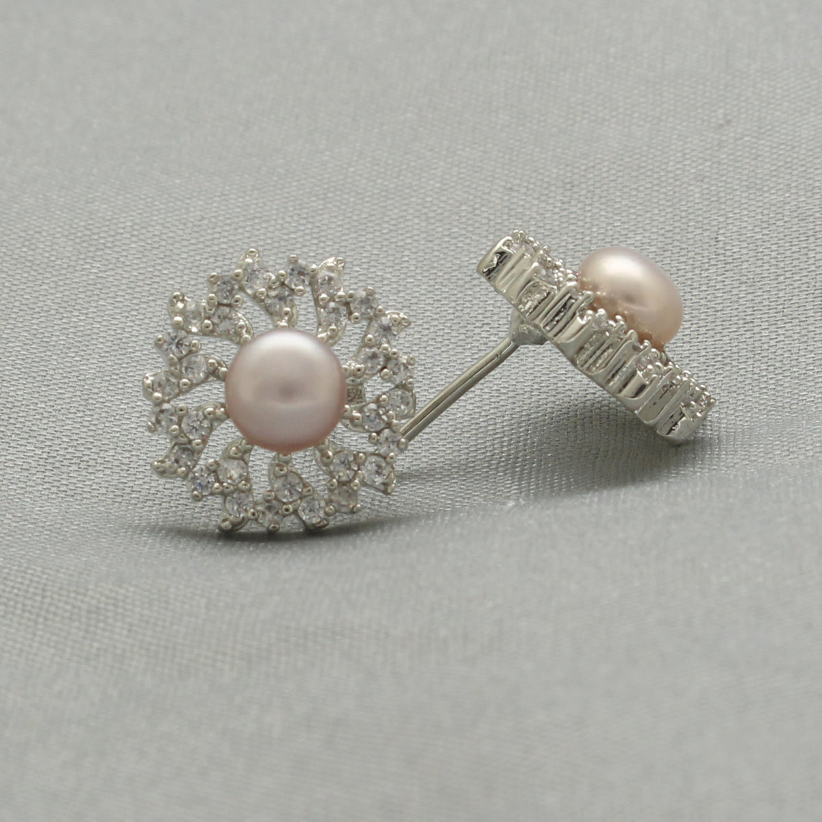 J Pearls Asra Pearl Earrings - Distacart
