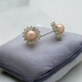 J Pearls Zorai Pearl Earrings - Distacart