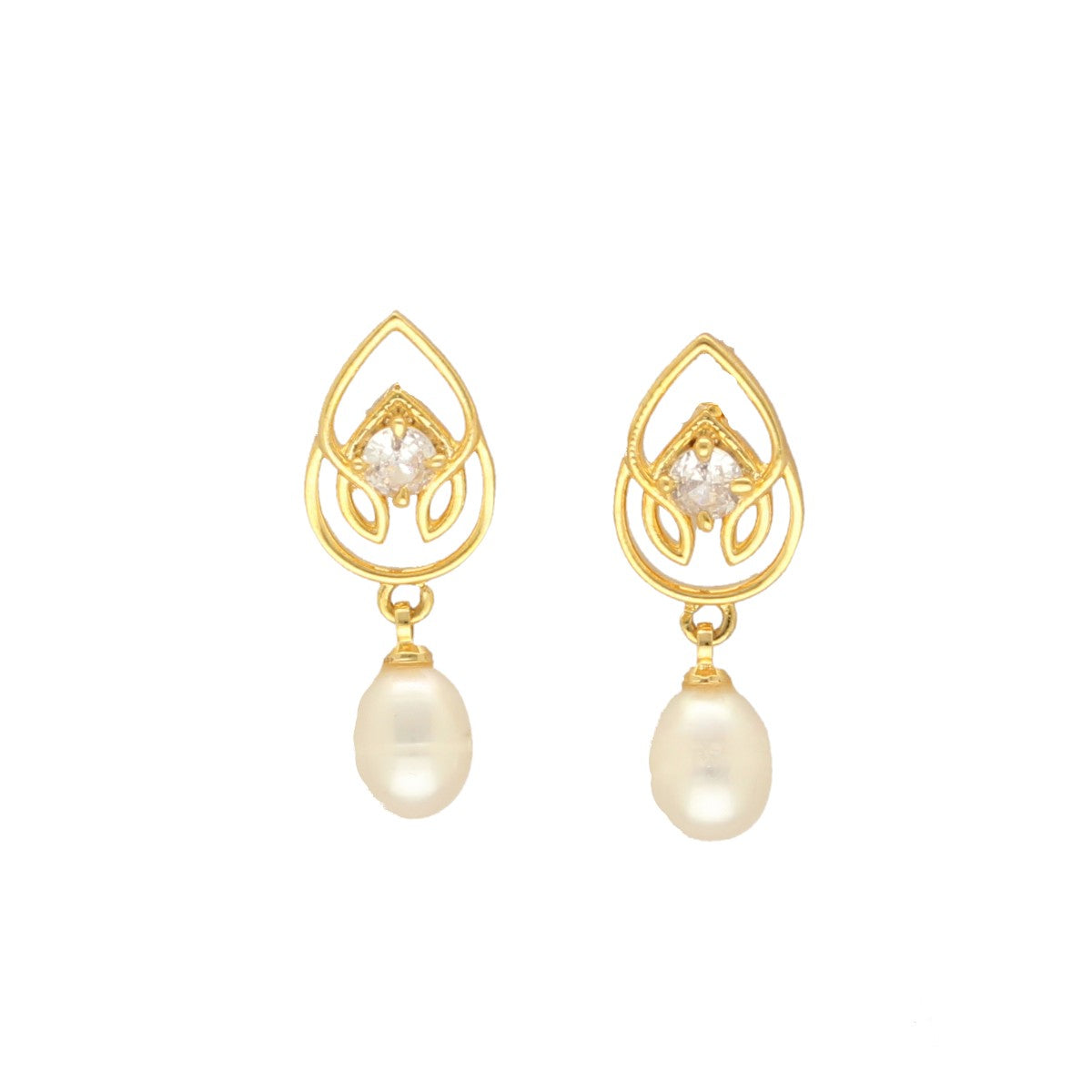 J Pearls Jori Pearl Earrings - Distacart