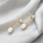 Thumbnail for J Pearls Yanis Pearl Earrings - Distacart