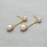 Thumbnail for J Pearls Lunai Pearl Earrings - Distacart