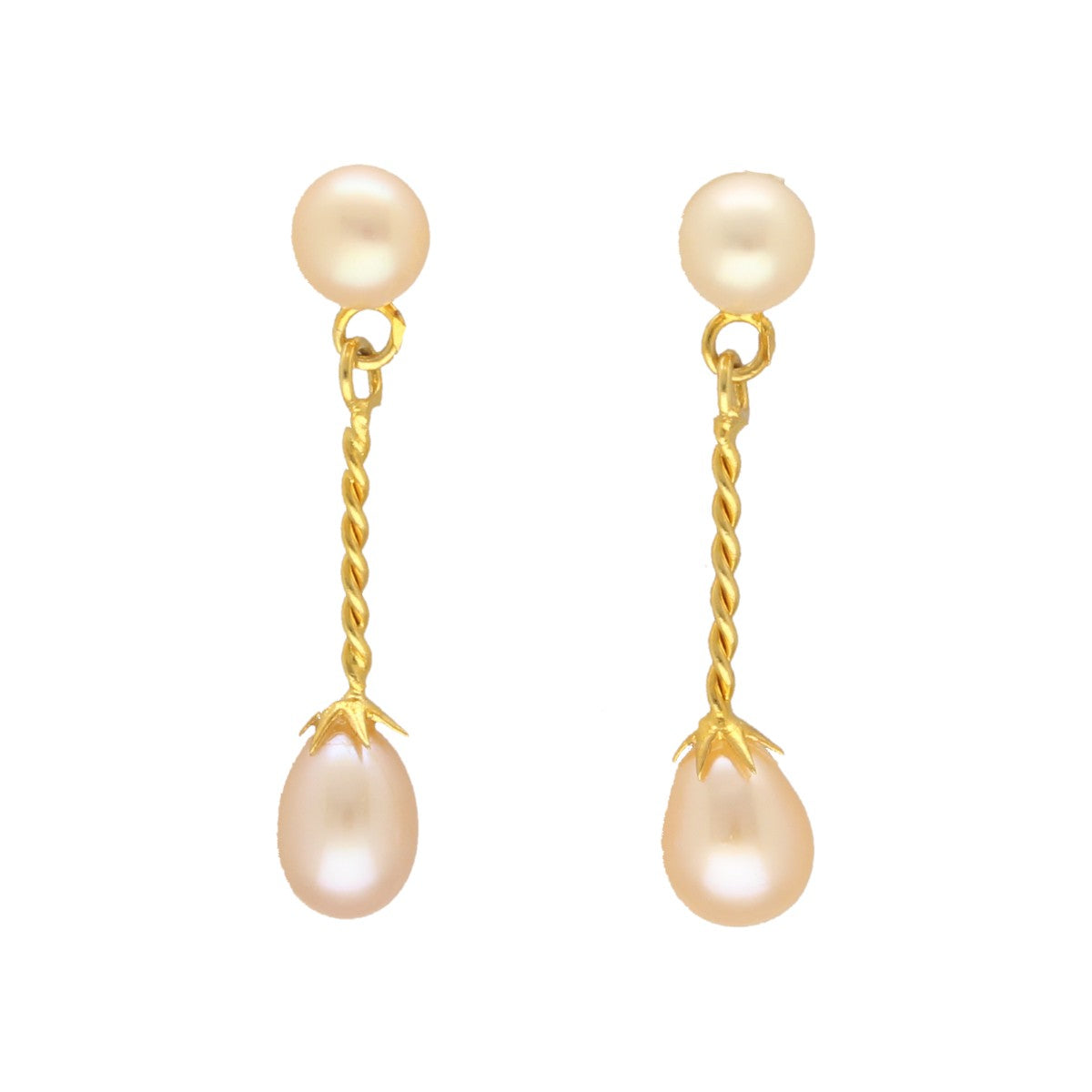 J Pearls Lunai Pearl Earrings - Distacart
