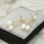Thumbnail for J Pearls Jorin Pearl Earrings - Distacart