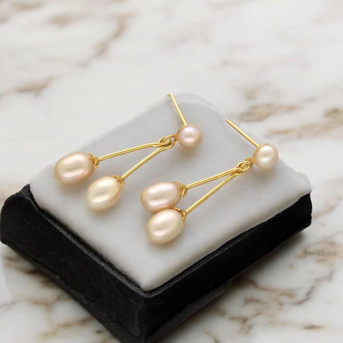 J Pearls Nerai Pearl Earrings - Distacart
