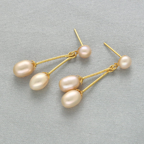 J Pearls Nerai Pearl Earrings - Distacart
