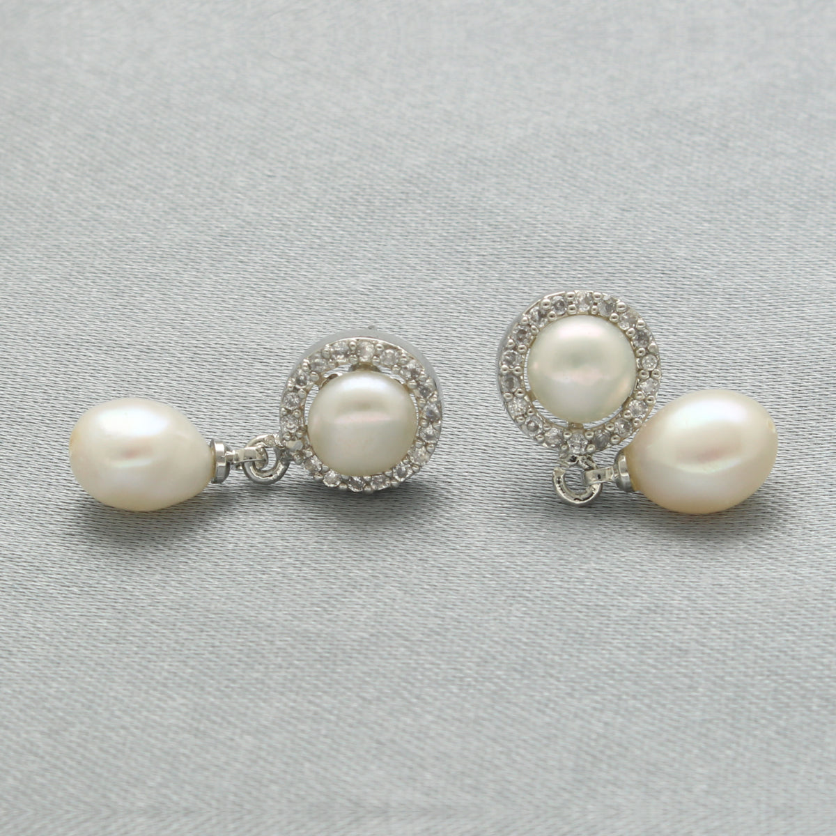 J Pearls Velis Pearl Earrings - Distacart