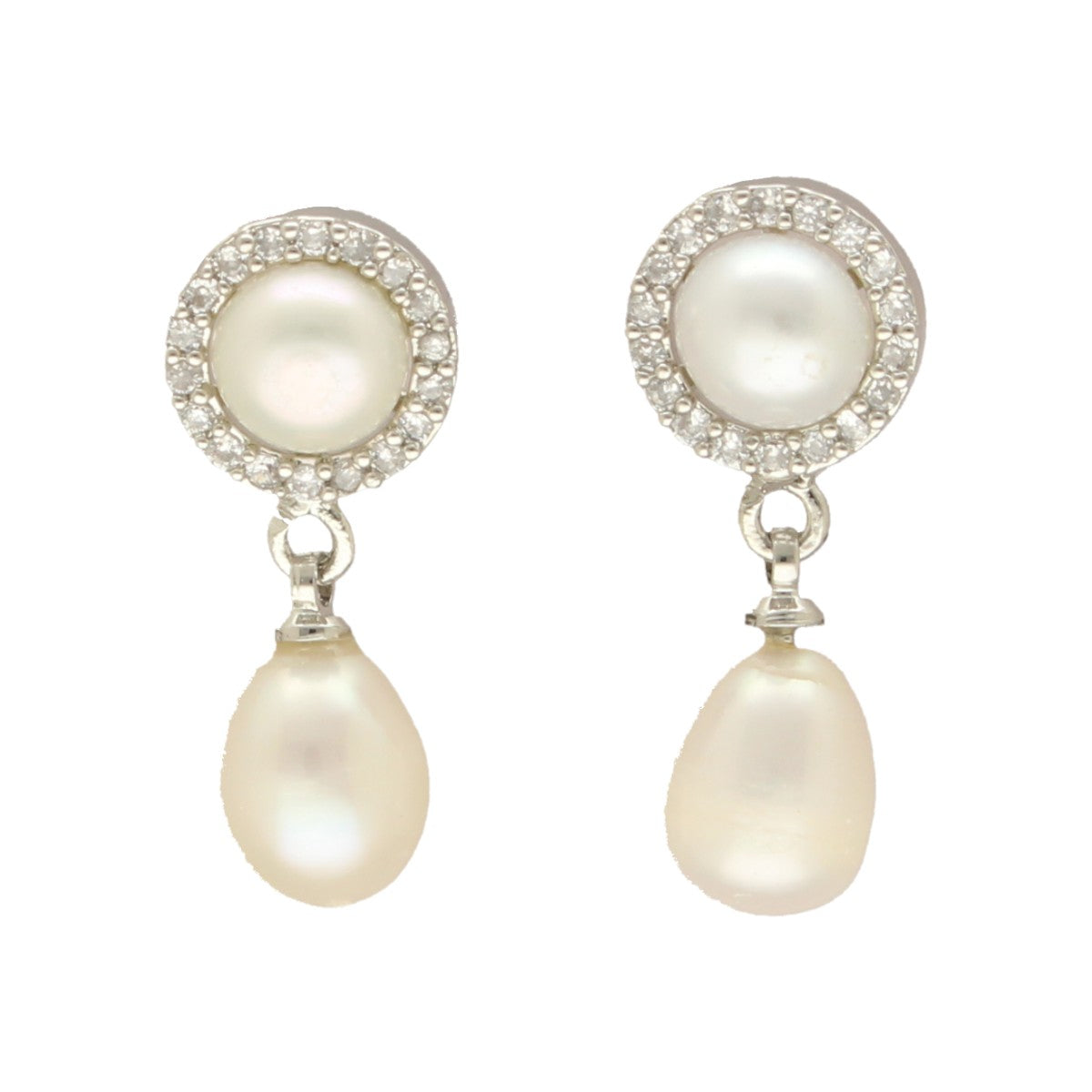 J Pearls Velis Pearl Earrings - Distacart