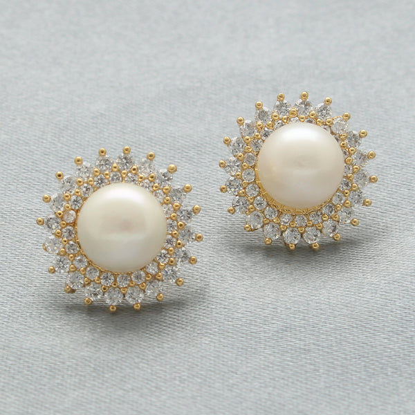 J Pearls Rumi Pearl Earrings - Distacart