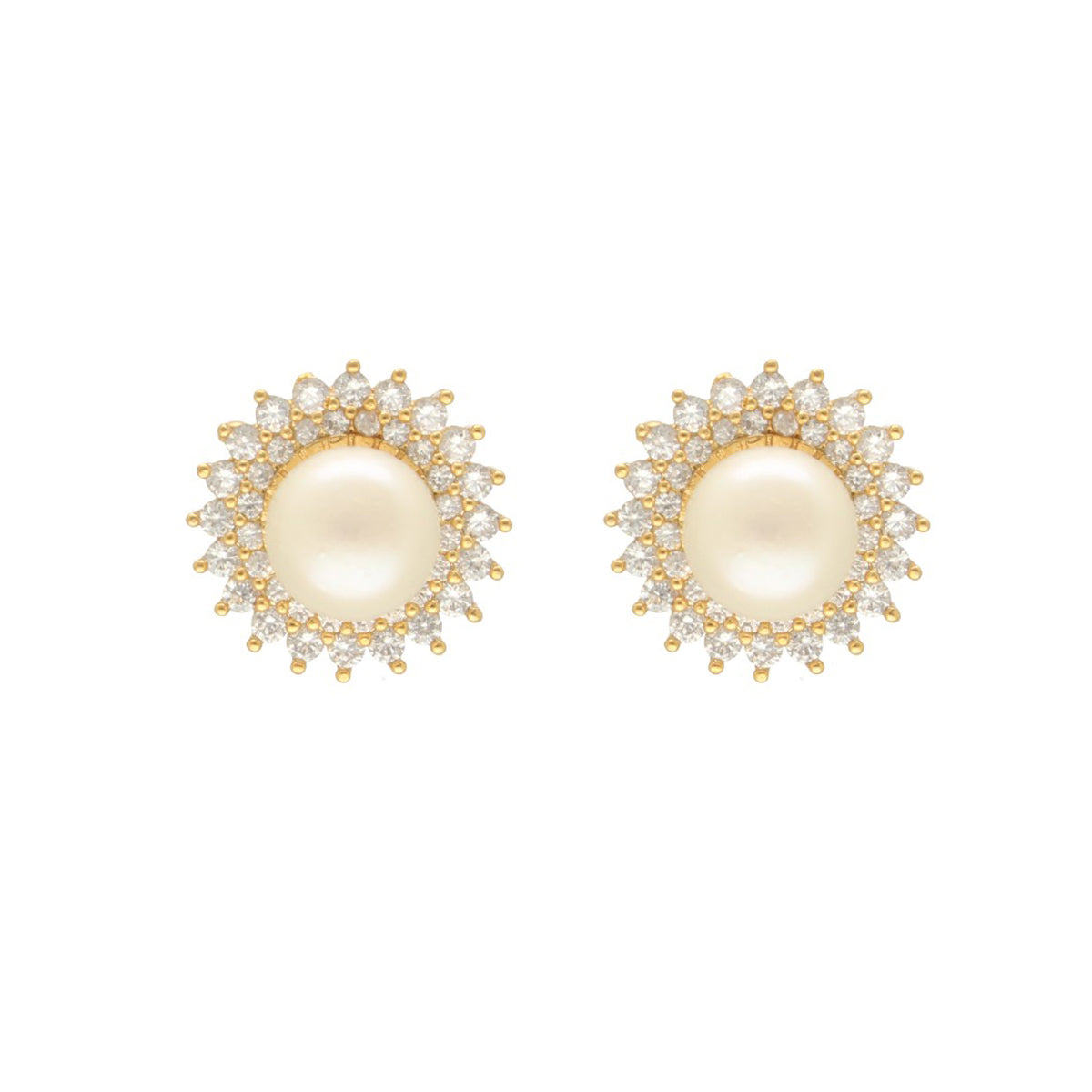 J Pearls Rumi Pearl Earrings - Distacart