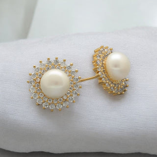 J Pearls Rumi Pearl Earrings - Distacart
